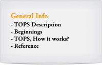 General Info
TOPS Description
Beginnings
TOPS, How it works?
Reference